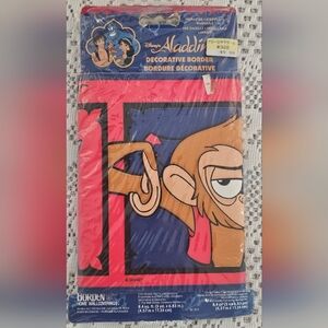 Disney Aladdin Wall Paper Vintage Border Unopend New Old Stock